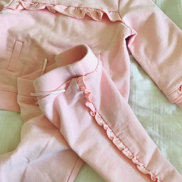 Janie and Jack girls jogger set - Picture 7 of 8